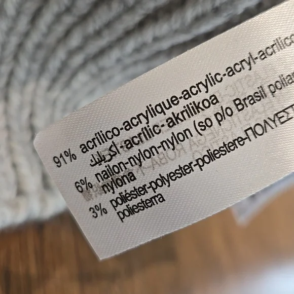 Zara Gray Embroidered Oversized Sweater - Picture 14 of 15